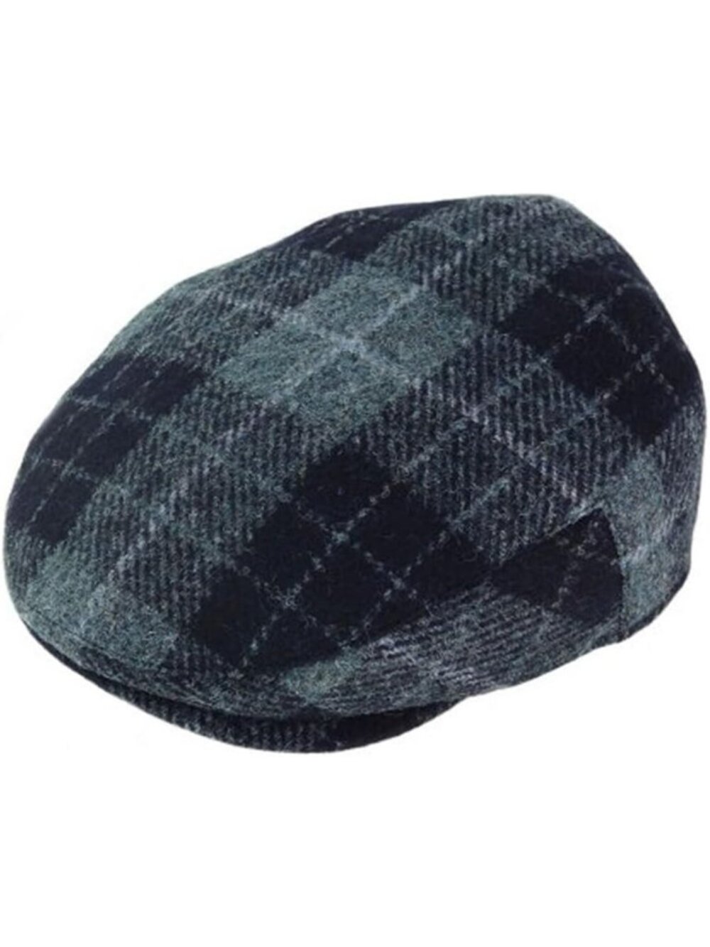 100% Wool Harris Tweed Flat Cap for Men | Stylish Headwear | Assorted Sizes